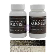   Finnabair Art Extravagance Clear Crackle Varnish átlátszó repesztőlakk készlet (2 × 100 ml)