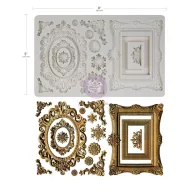   Finnabair Winter Frames szilikon öntőforma 5" × 8" (12,7 × 20,3 cm) Decor Mould (1 db)