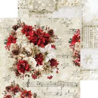   Craft O'Clock Scrapbook papírkészlet 8" (20,3 cm) Spirit Of Christmas Mix Paper Set (24 ív)