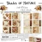Craft O'Clock Scrapbook papírkészlet 8" (20,3 cm) Shades Of Nature Mix Paper Set (24 ív)