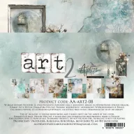   Alchemy of Art ART 2 scrapbook papírkészlet 8" (20,3 cm) (12 lap)