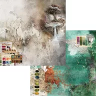   Alchemy of Art ART 2 scrapbook papírkészlet 8" (20,3 cm) (12 lap)