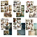 Alchemy of Art In the Land of Art A4 Art Journal & Collage Book – 32 oldal