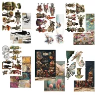   Alchemy of Art In the Land of Art A4 Art Journal & Collage Book – 32 oldal