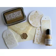   IOD Gold Shimmer Dekor tintapárna arany  IOD Decor Ink Pad (1 db)