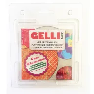   Gelli Arts kör alakú gél nyomólemez 4" (10,2 cm) Round Gel Printing Plate (1 db)
