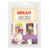   Gelli Arts Perfect Borders készlet 3"×5" géllemezzel 4"×6" képeslapokhoz (2 részes)