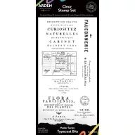   Arden Creative Studio Maker Series Typecast Bits fotopolimer bélyegzőkészlet 4×8″ (10,2×20,3 cm) – 8 db