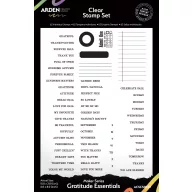   Arden Creative Studio Maker Series Gratitude Essentials fotopolimer bélyegzőkészlet 6×8″ (15,2×20,3 cm) – 62 db