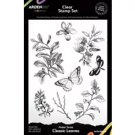   Arden Creative Studio Maker Series Classic Leaves fotopolimer bélyegzőkészlet 6×8″ (15,2×20,3 cm) – 8 db