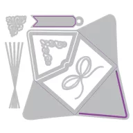 Sizzix Thinlits vágósablon First Class Mail (7 db)