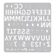 Sizzix Thinlits vágósablon Mini Bold Alpha