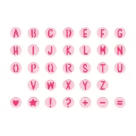 Sizzix Thinlits vágósablon Alphabet Beads (34 db)