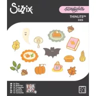 Sizzix Thinlits vágósablon Cozy Fall Favorites (16 db)