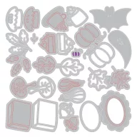 Sizzix Thinlits vágósablon Cozy Fall Favorites (16 db)