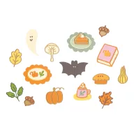 Sizzix Thinlits vágósablon Cozy Fall Favorites (16 db)