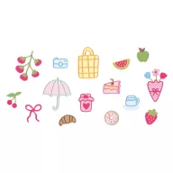 Sizzix Thinlits vágósablon Picnic Treats (18 db)