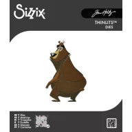   Sizzix Thinlits Mini Colorize vágósablon Theodore (8 db) – Tim Holtz