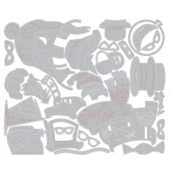   Sizzix Thinlits vágósablon Large Accessories (25 db) – Tim Holtz
