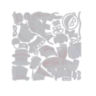   Sizzix Thinlits vágósablon Small Accessories (24 db) – Tim Holtz