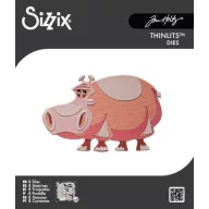   Sizzix Thinlits Mini Colorize vágósablon Bernice (8 db) – Tim Holtz