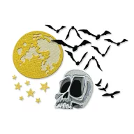   Sizzix Thinlits vágósablon Vault Moonlight Scare (25 db) – Tim Holtz