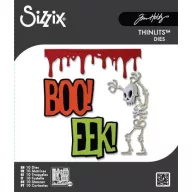   Sizzix Thinlits vágósablon Vault Frights + Bones (10 db) – Tim Holtz