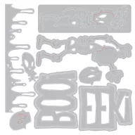   Sizzix Thinlits vágósablon Vault Frights + Bones (10 db) – Tim Holtz