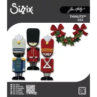   Sizzix Thinlits vágósablon Yuletide Harvey (26 db) – Tim Holtz