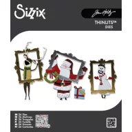   Sizzix Thinlits vágósablon Vault Papercut Christmas (26 db) – Tim Holtz