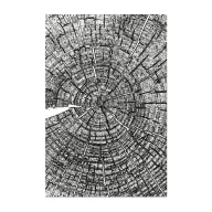   Sizzix 3D domborítómappa A5 (14,8 × 21 cm) Tree Rings (1 db) – Tim Holtz