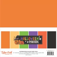   Echo Park Halloween Parade egyszínű scrapbook papírkészlet – 12" (30 cm), 6 lap