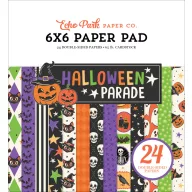   Echo Park Halloween Parade scrapbook papírkészlet – 6" (15 cm), 24 lap