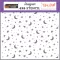 Echo Park Halloween Parade Halloween Night Sky stencil – 6" (15 cm), 1 db