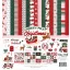 Echo Park North Pole Christmas scrapbook kollekciós készlet – 12" (30 cm) (1 csomag)