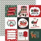 Echo Park North Pole Christmas scrapbook kollekciós készlet – 12" (30 cm) (1 csomag)