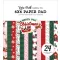 Echo Park North Pole Christmas scrapbook papírkészlet – 6" (15 cm), 24 lap