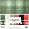 Echo Park Watercolor Gingham Christmas scrapbook kollekciós készlet – 12" (30 cm) (1 csomag)