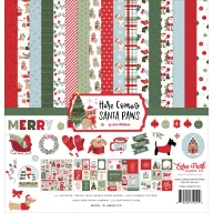   Echo Park Here Comes Santa Paws scrapbook kollekciós készlet – 12" (30 cm) (1 csomag)