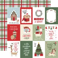   Echo Park Here Comes Santa Paws scrapbook kollekciós készlet – 12" (30 cm) (1 csomag)