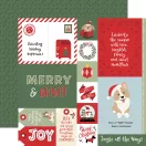 Echo Park Here Comes Santa Paws scrapbook kollekciós készlet – 12" (30 cm) (1 csomag)