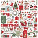 Echo Park Here Comes Santa Paws scrapbook kollekciós készlet – 12" (30 cm) (1 csomag)