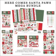   Echo Park Here Comes Santa Paws – kreatív scrapbook csomag (1 csomag)