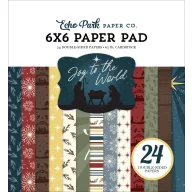   Echo Park Joy To The World scrapbook papírkészlet – 6" (15 cm), 24 lap