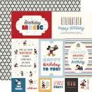 Echo Park Mouse And Me Birthday scrapbook kollekciós készlet – 12" (30 cm) (1 csomag)
