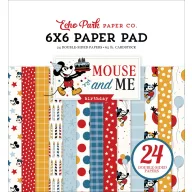   Echo Park Mouse And Me Birthday scrapbook papírkészlet – 6" (15 cm), 24 lap