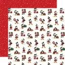 Echo Park Mouse And Me Christmas scrapbook kollekciós készlet – 12" (30 cm) (1 csomag)