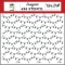 Echo Park Mouse And Me Christmas Holiday Lights stencil – 6" (15 cm), 1 db