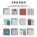 Echo Park Wonderful Winter Days scrapbook papírkészlet – 6" (15 cm), 24 lap