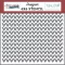 Echo Park Wonderful Winter Days Warm Woven Sweater stencil – 6" (15 cm), 1 db
